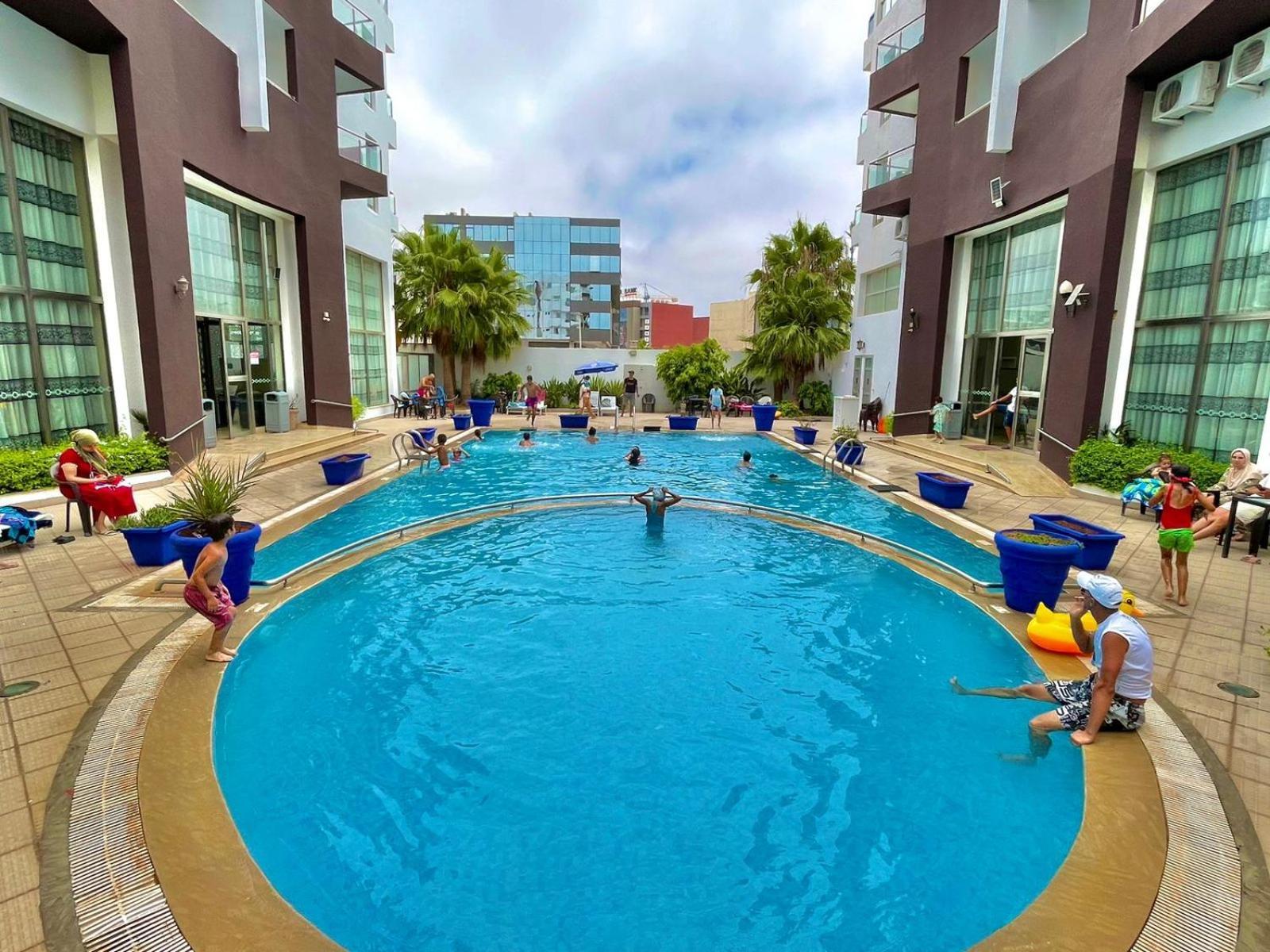 Résidence Appart Hôtel Founty Beach Agadir Exterior foto